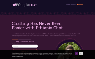 Ethiopia Chat Homepage Image