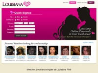 Louisiana Flirt Homepage Image